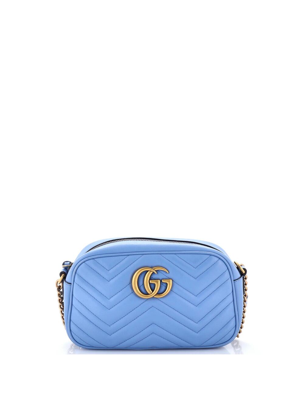 Gucci Gg Marmont Shoulder Bag Matelasse #324619G12B - Picture 1 of 6